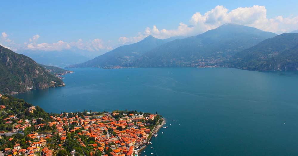 Lake como view from menaggio