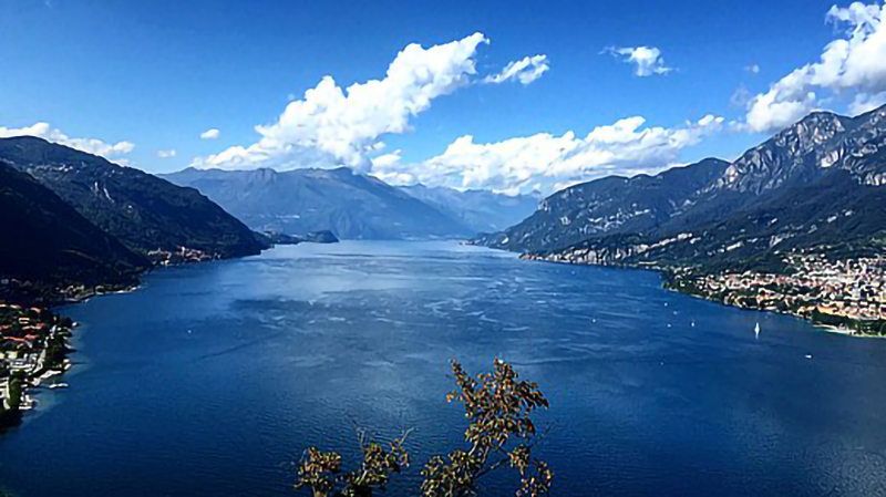 como lake view from Valbrona